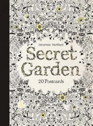 Książka Secret Garden: 20 Postcards Johanna Basford