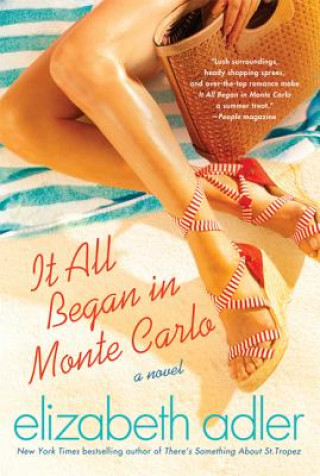 Kniha It All Began in Monte Carlo Elizabeth Adler