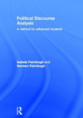 Kniha Political Discourse Analysis Isabela Fairclough