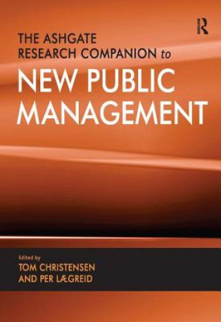 Libro Ashgate Research Companion to New Public Management Tom Christensen