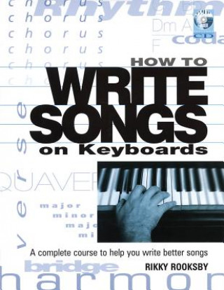 Buch How to Write Songs on Keyboards Rikky Rooksby