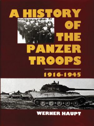 Książka History of the Panzer Tr 1916-1945 Werner Haupt