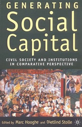 Livre Generating Social Capital Marc Hooghe