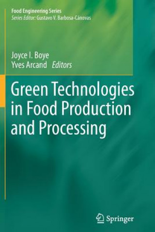 Livre Green Technologies in Food Production and Processing Joyce Boye