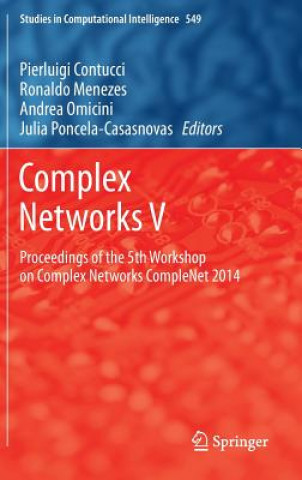 Livre Complex Networks V Pierluigi Contucci