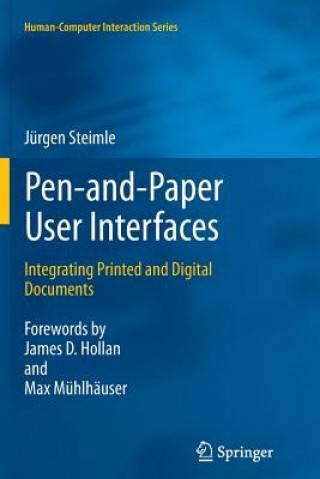 Livro Pen-and-Paper User Interfaces Jürgen Steimle