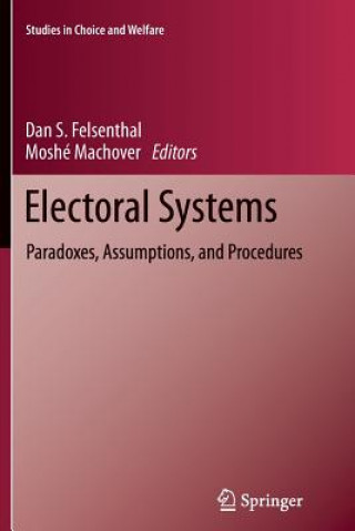 Kniha Electoral Systems Dan S. Felsenthal