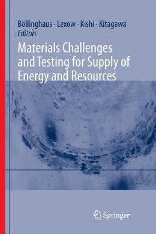 Carte Materials Challenges and Testing for Supply of Energy and Resources Thomas Böllinghaus