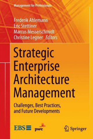 Book Strategic Enterprise Architecture Management Frederik Ahlemann