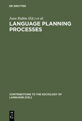 Könyv Language Planning Processes Joan Rubin