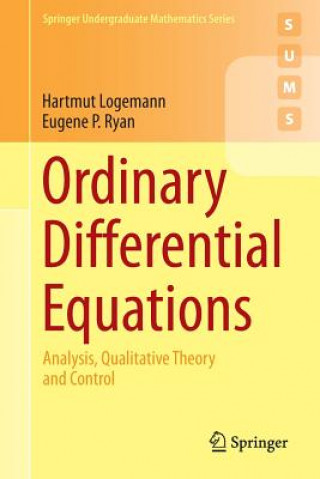 Livre Ordinary Differential Equations Hartmut Logemann