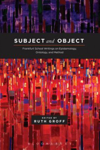 Kniha Subject and Object Ruth Groff