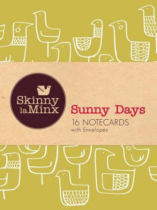 Carte Sunny Days 16 Notecards and Envelopes (Skinny Laminx) Skinny laMinx