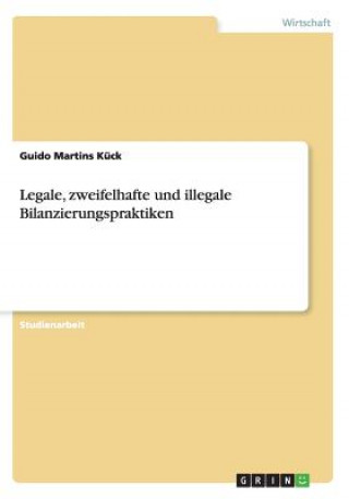 Carte Legale, zweifelhafte und illegale Bilanzierungspraktiken Guido Martins Kück