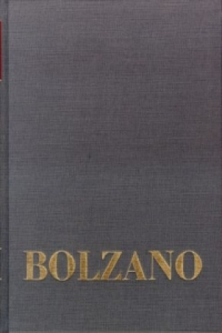 Kniha Bernard Bolzano Gesamtausgabe / Einleitungsbände. Band 1: Bernard Bolzano. Ein Lebensbild Eduard Winter