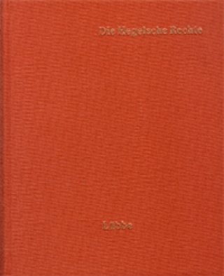 Boek Die Hegelsche Rechte Hermann Lübbe