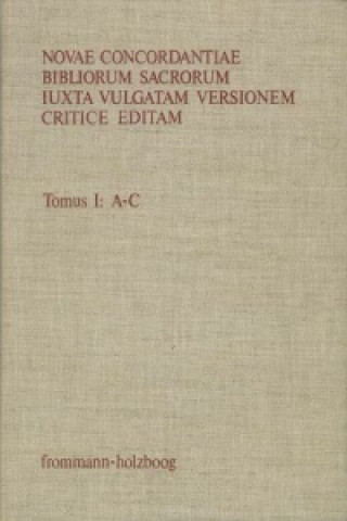 Kniha Vulgata-Konkordanz Bonifatius Fischer