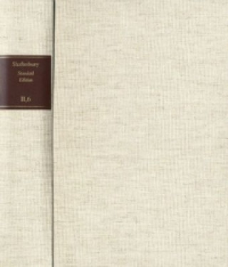 Libro Shaftesbury (Anthony Ashley Cooper): Standard Edition / II. Moral and Political Philosophy. Band 6: Askemata I Anthony Earl of Shaftesbury