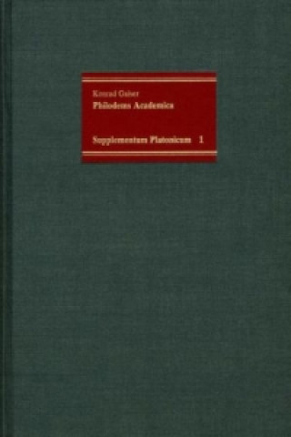 Книга Philodems Academica Konrad Gaiser