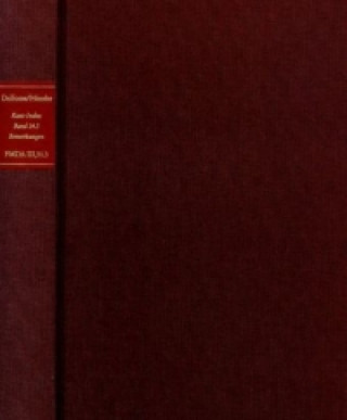 Książka Forschungen und Materialien zur deutschen Aufklärung / Abteilung III: Indices. Kant-Index. Section 2: Indices zum Kantschen Ethikcorpus. Band 24.1-3: Heinrich P Delfosse