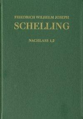 Könyv Friedrich Wilhelm Joseph Schelling: Historisch-kritische Ausgabe / Reihe II: Nachlaß. Band 1,2: Kommentar zum Buch 'Hiob' (1790-1793) Friedrich W Schelling