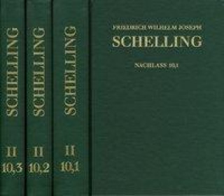 Kniha Friedrich Wilhelm Joseph Schelling: Historisch-kritische Ausgabe / Reihe II: Nachlaß. Band 10,1-2: Erlanger Vorträge 1821, 2 Teile Friedrich W Schelling
