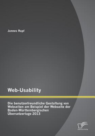 Könyv Web-Usability Jannes Rupf