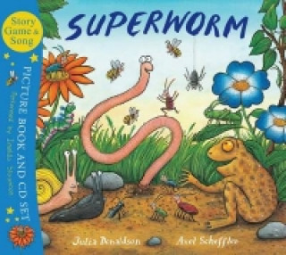 Carte Superworm Book & CD Julia Donaldson