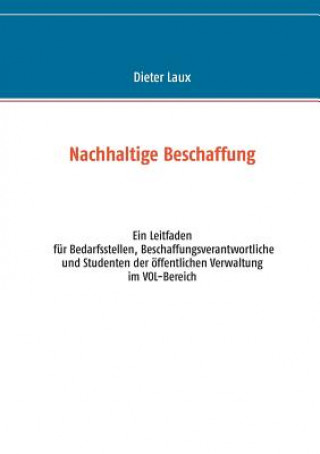 Könyv Nachhaltige Beschaffung Dieter Laux