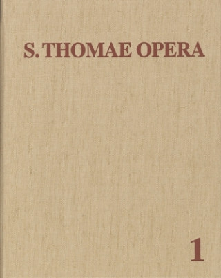 Knjiga Thomas von Aquin: Opera Omnia / ut sunt in Indice Thomistico; additis 61 scriptis ex aliis medii aevi auctoribus, 7 Teile homas von Aquin