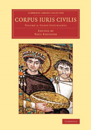 Kniha Corpus iuris civilis Paul Krueger