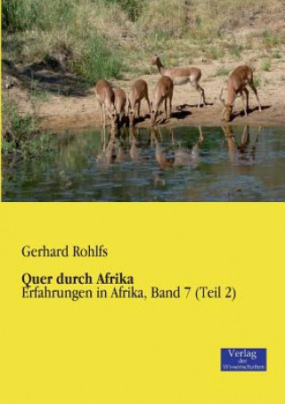 Knjiga Quer durch Afrika Gerhard Rohlfs