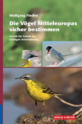 Kniha Die Vögel Mitteleuropas sicher bestimmen, 2 Teile Wolfgang Fiedler