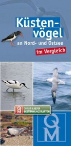 Carte Küstenvögel an Nord- und Ostsee im Vergleich 