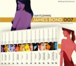 Carte James Bond, 14 Bände Ian Fleming