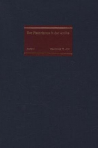 Knjiga Der Platonismus im 2. und 3. Jahrhundert nach Christus Heinrich Dörrie