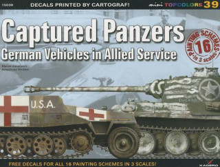 Kniha Captured Panzers Arkadiusz Wrobel