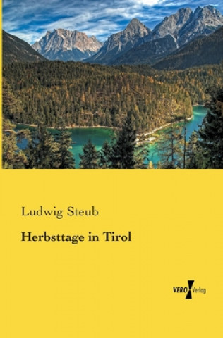 Könyv Herbsttage in Tirol Ludwig Steub