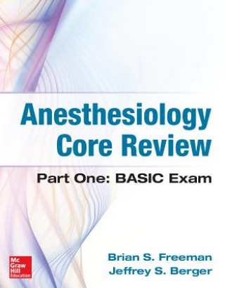 Könyv Anesthesiology Core Review Brian Freeman