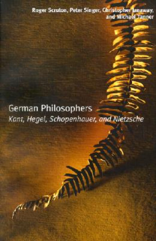 Könyv German Philosophers Roger Scruton