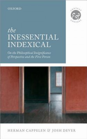 Kniha Inessential Indexical Herman Cappelen
