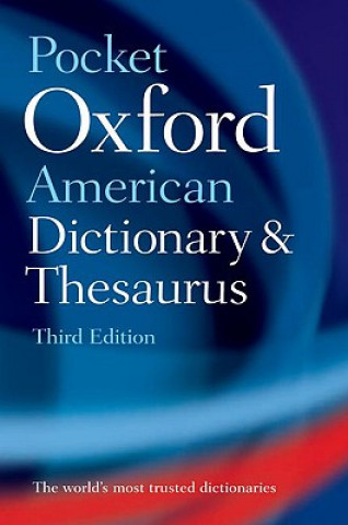 Kniha Pocket Oxford American Dictionary and Thesaurus Oxford University Press