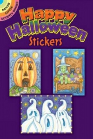 Książka Happy Halloween Stickers Susan Brack