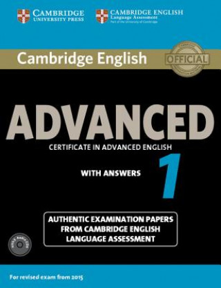 Knjiga Cambridge English Advanced 1 for Revised Exam from 2015 Student's Book Pack (Student's Book with Answers and Audio CDs (2)) CELA