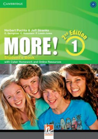 Книга More! Level 1 Student's Book with Cyber Homework and Online Resources Herbert Puchta