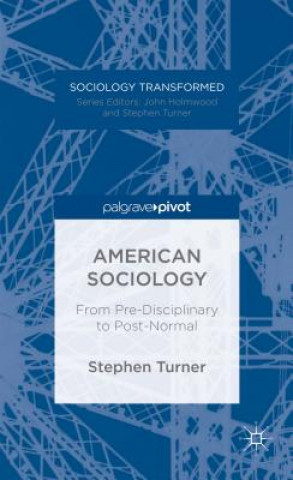Книга American Sociology Stephen Turner