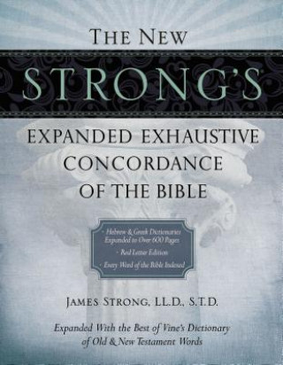 Book New Strong's Expanded Exhaustive Concordance of the Bible James Strong