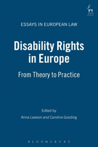Kniha Disability Rights in Europe Anna Lawson