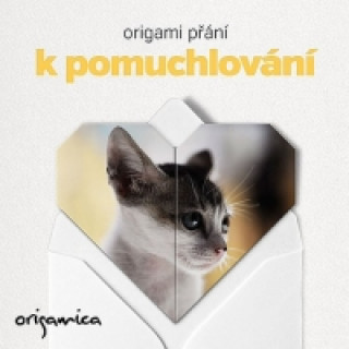 Papírszerek Origami přání - Miluji kočky (kotě) 