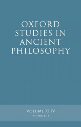 Carte Oxford Studies in Ancient Philosophy, Volume 44 Brad Inwood
